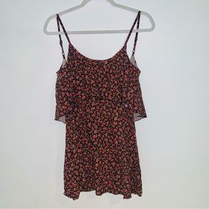 Dress | Roxy Low Back Flowered Ruffle Dress